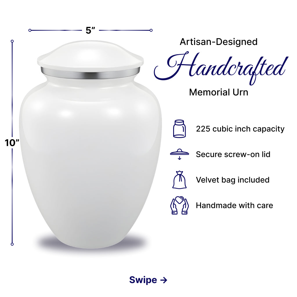 Serenity Curve Plain Urn
