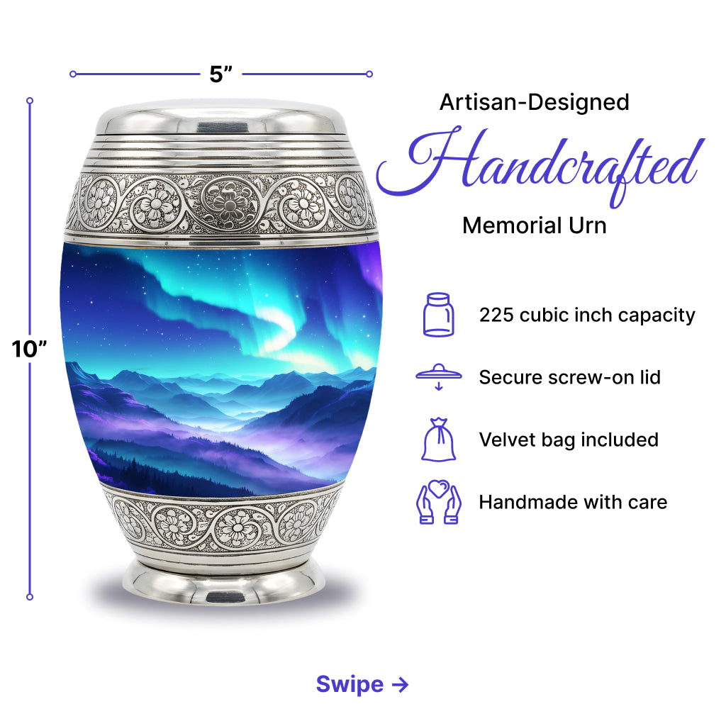 Ornate Image Urn