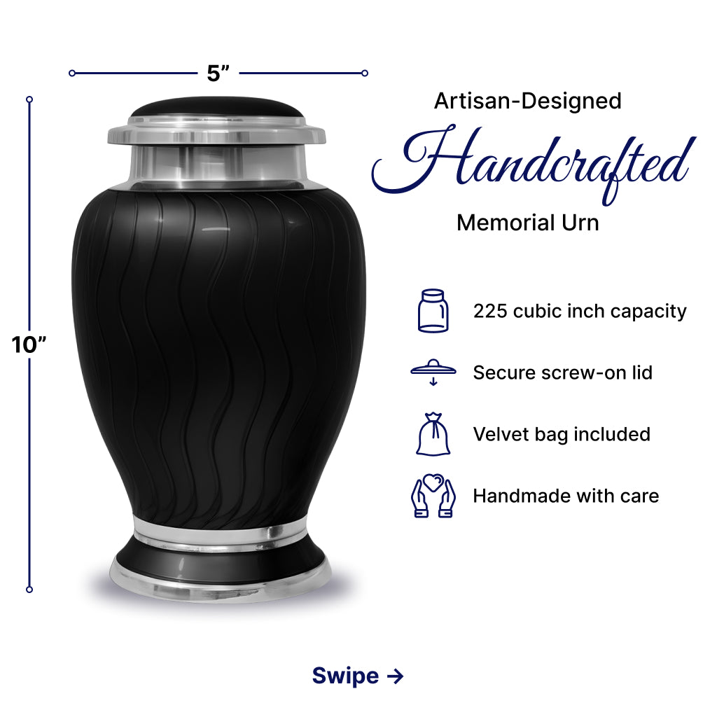 Minimalistic Hotep Cremation Urn