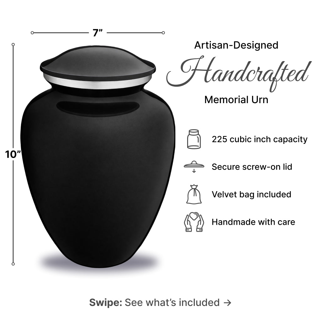Serenity Curve Plain Urn