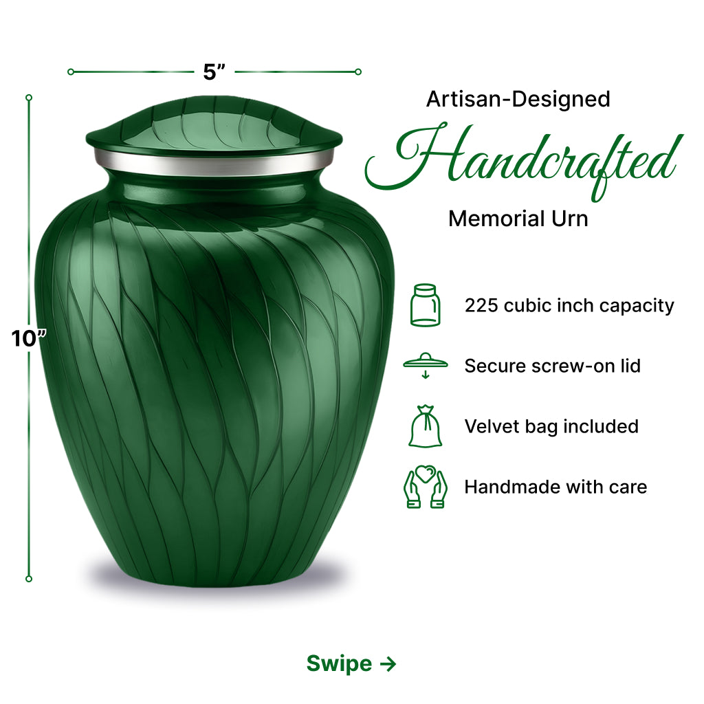 Serenity Curve Pearl Urn