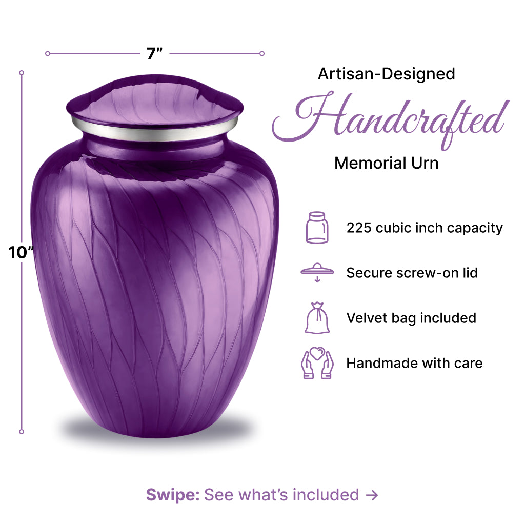 Serenity Curve Pearl Urn