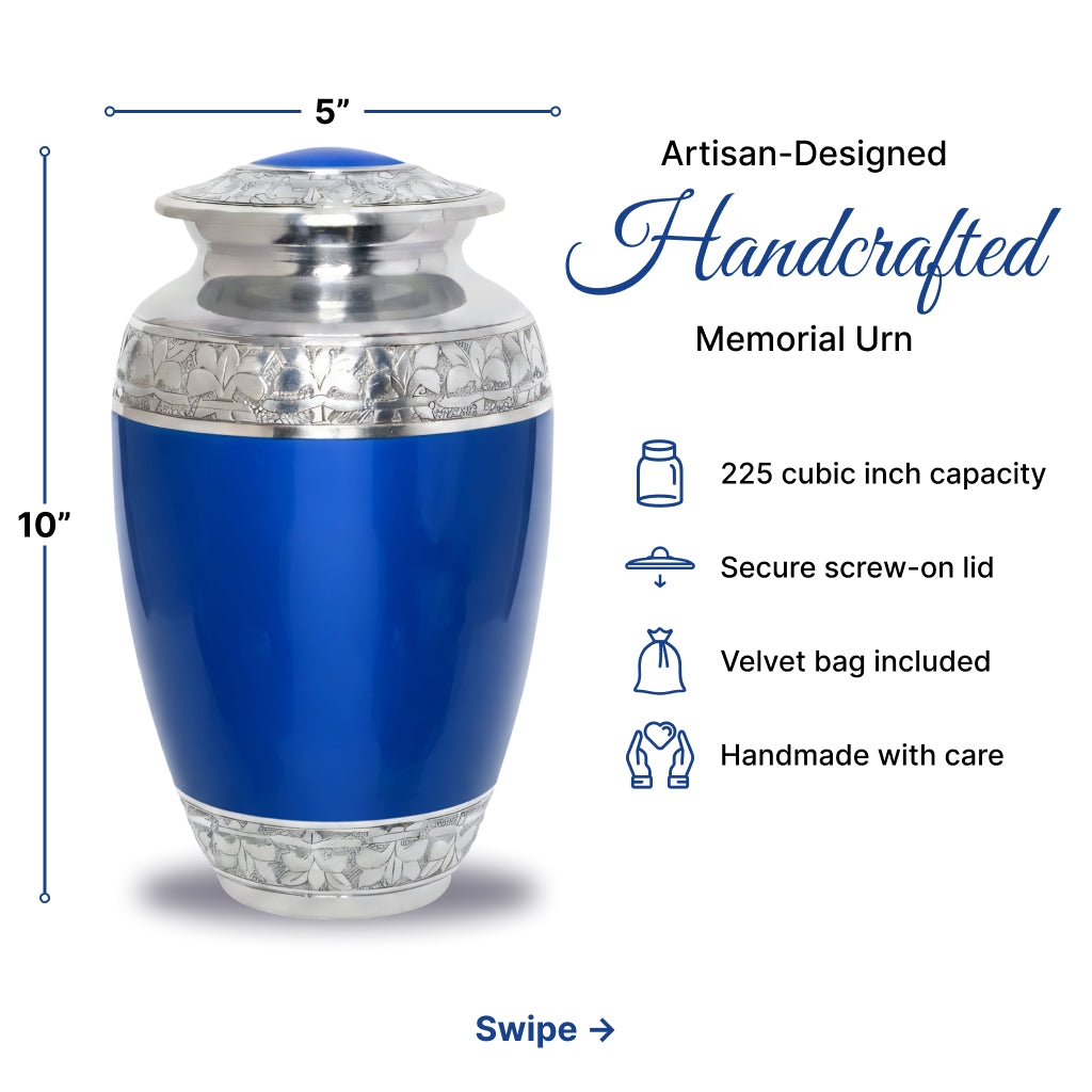Sapphire Premium Cremation Urn