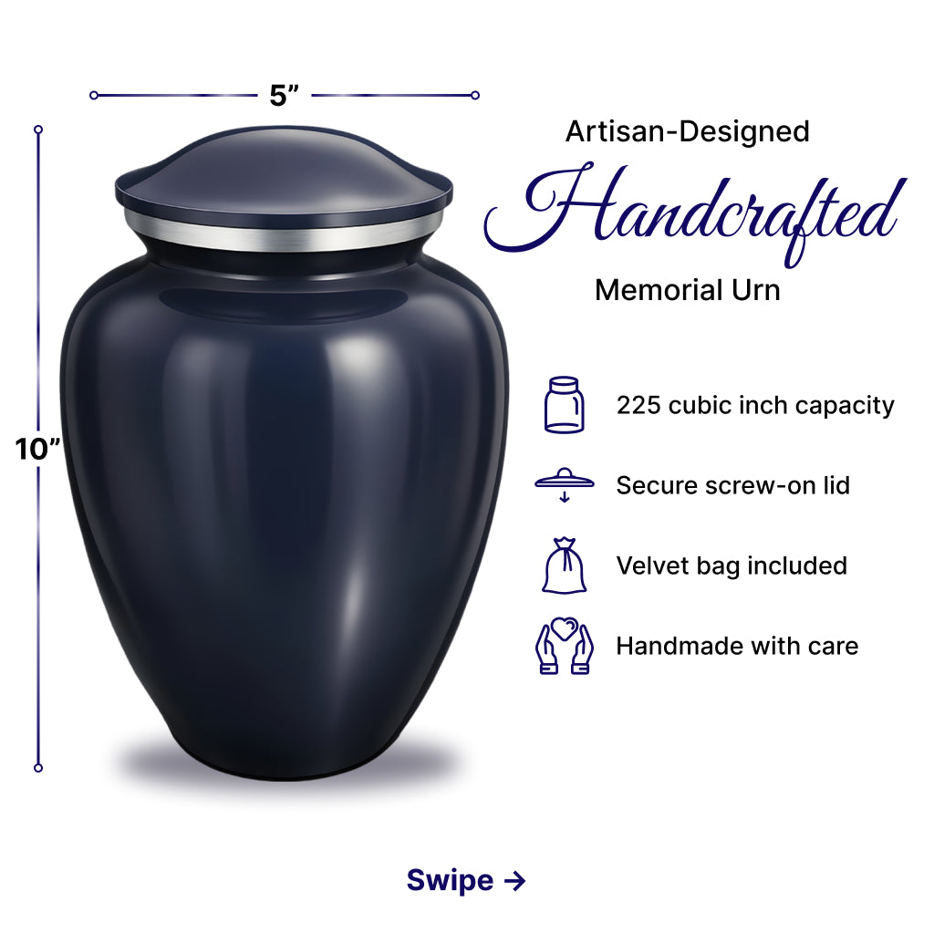 Serenity Curve Plain Urn