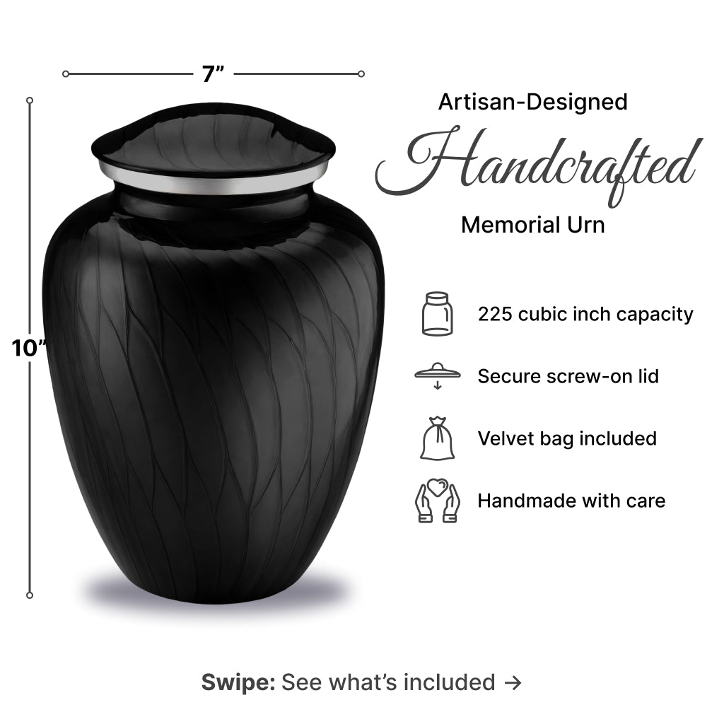 Serenity Curve Pearl Urn