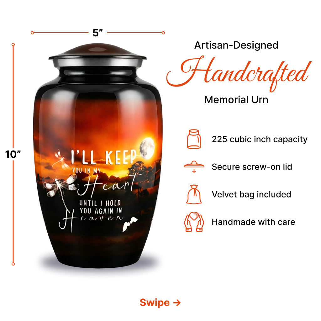 Sunset Quote Image Cremation Urn