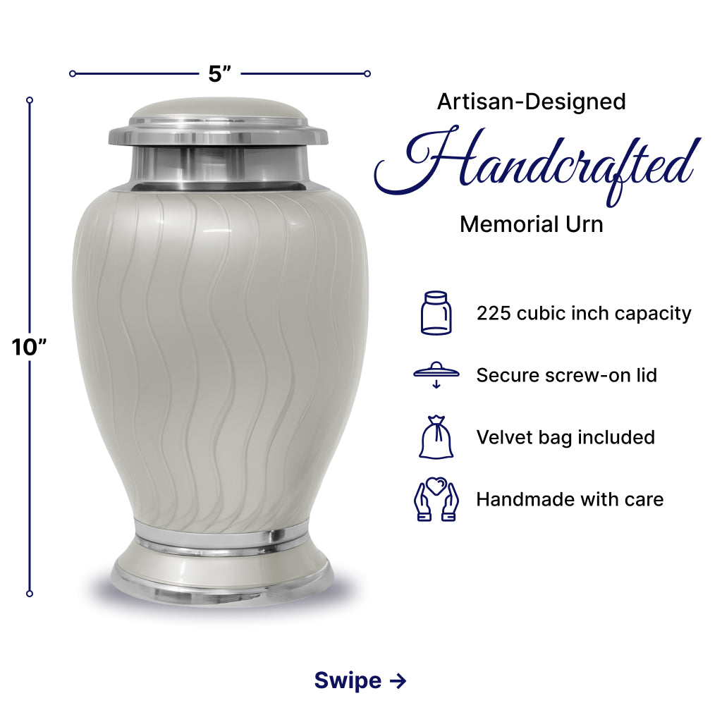 Minimalistic Hotep Cremation Urn