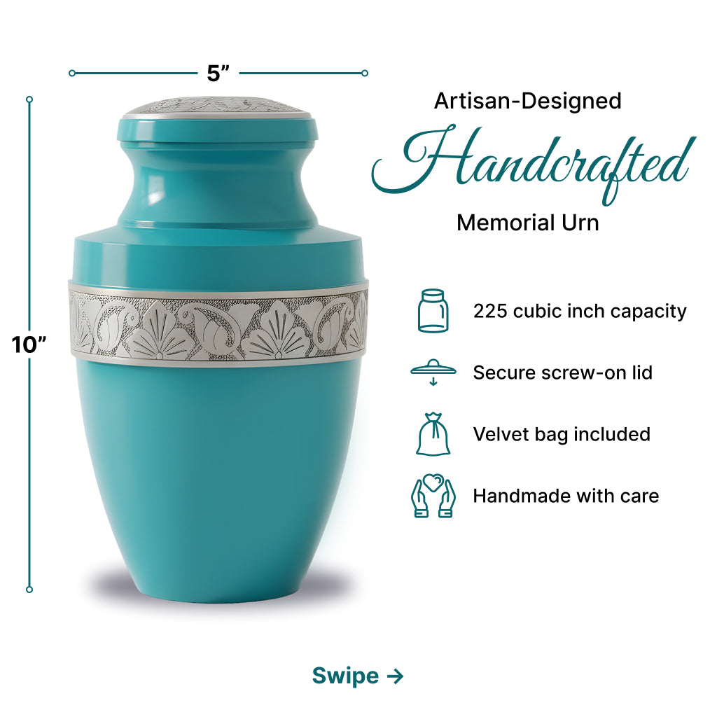 Serene Grecian Cremation Urn