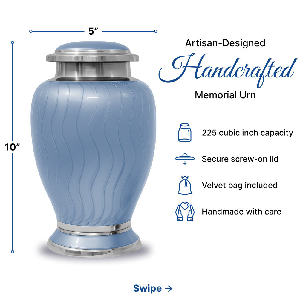 Vibrant Hotep Cremation Urn