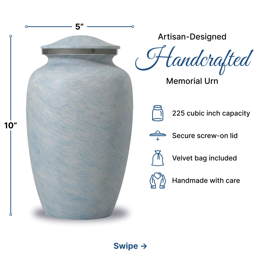 Motif Shadow Cremation Urn
