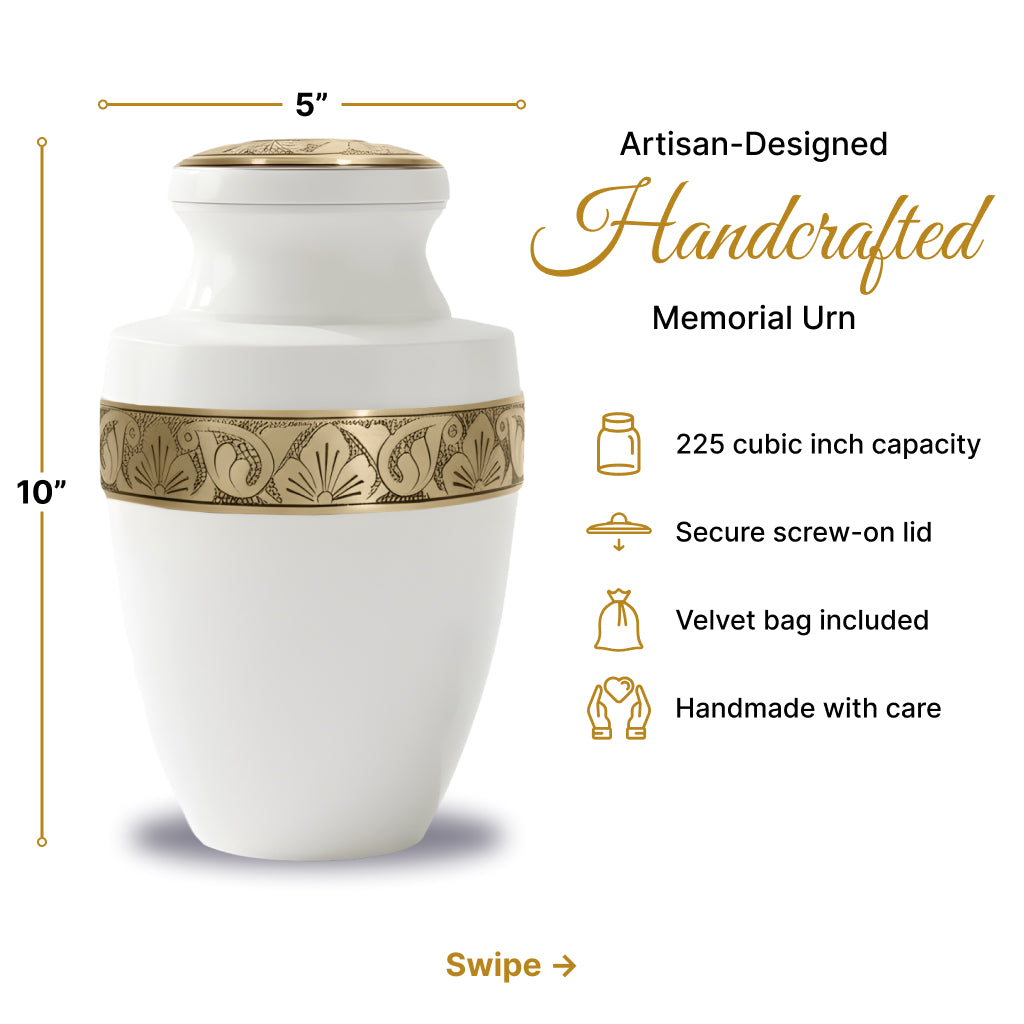 Heritage Grecian Cremation Urn