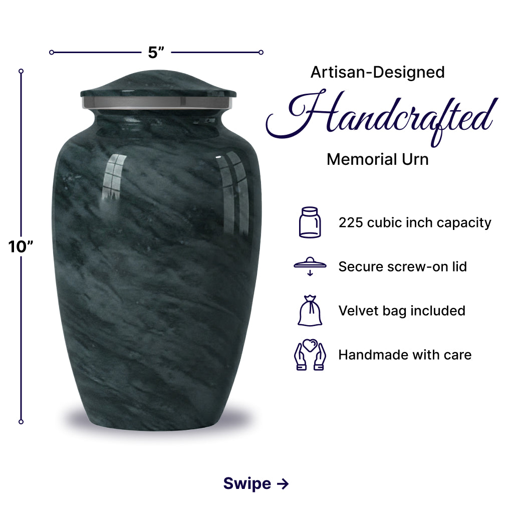 Motif Shadow Cremation Urn