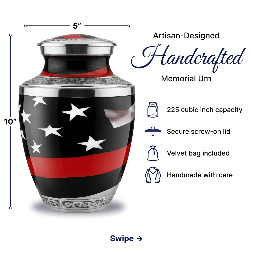 Eagle American Flag Premium Urn