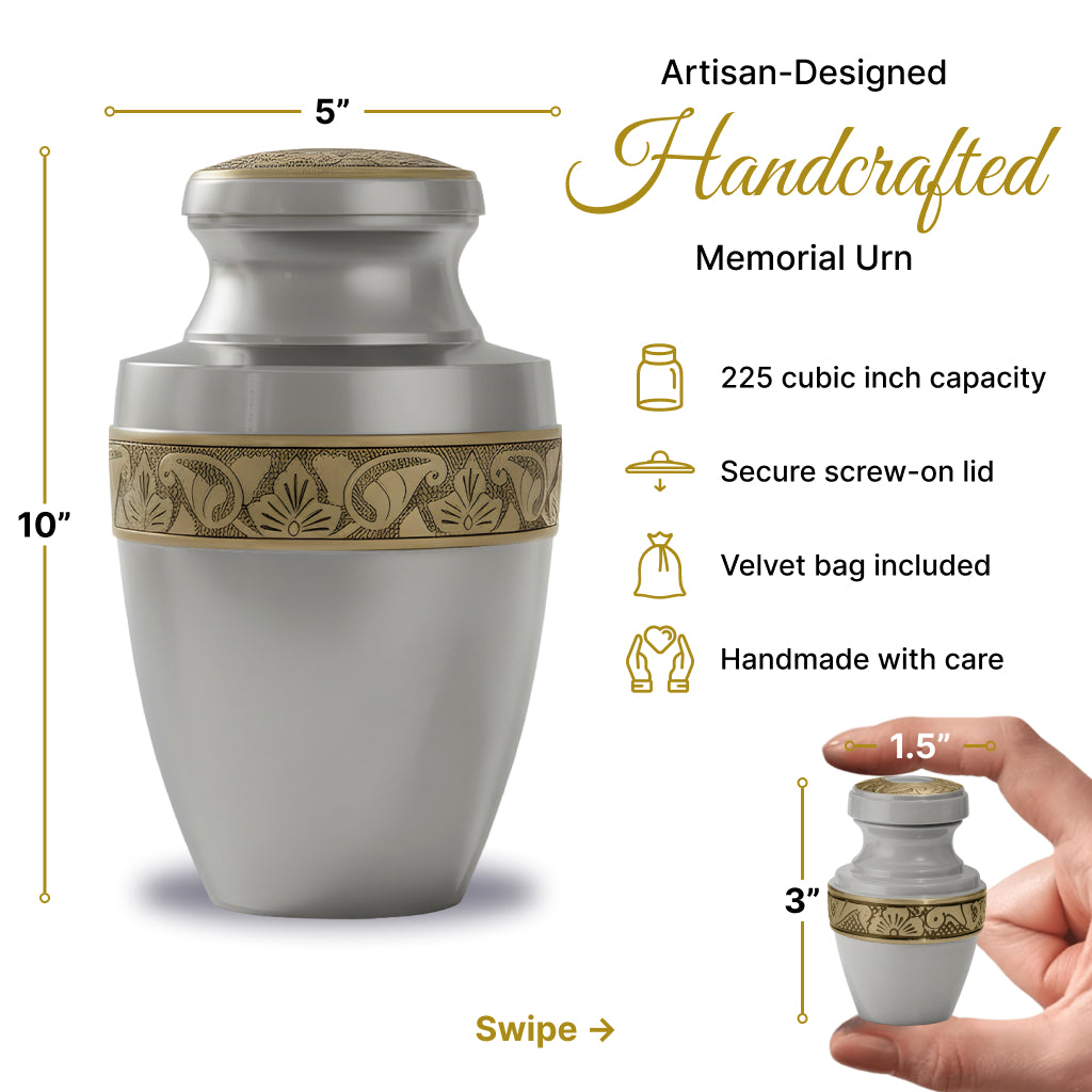 Heritage Grecian Cremation Urn