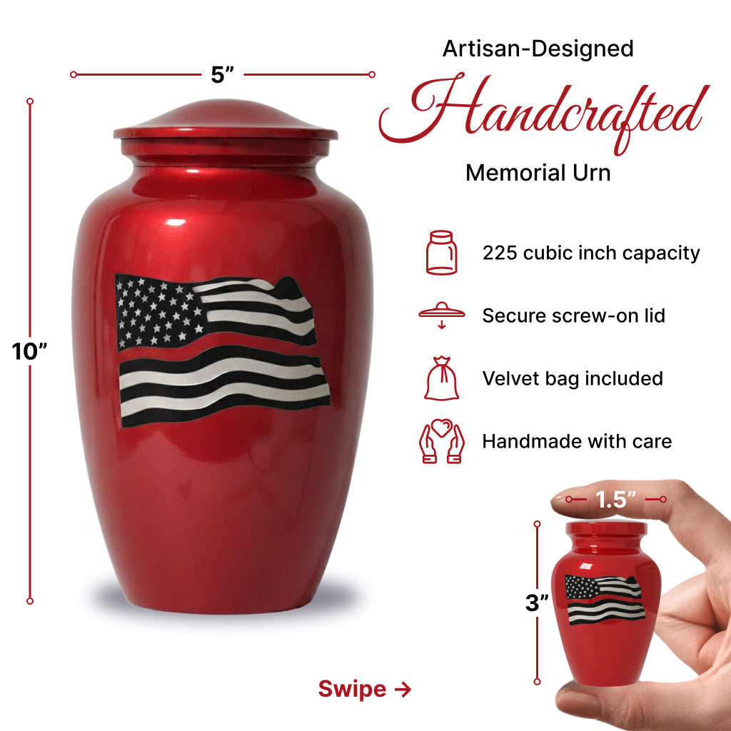 Firefighter Memorial Urn