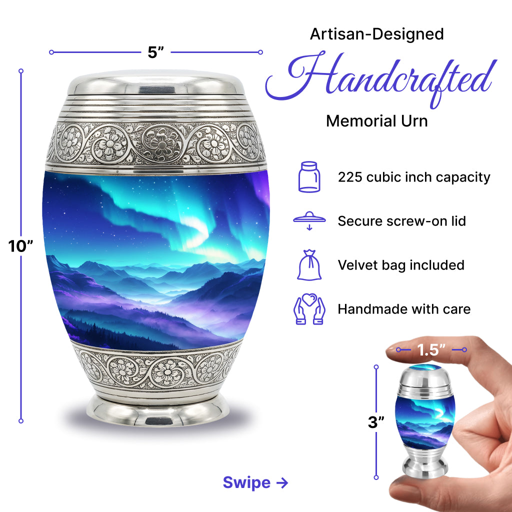 Ornate Image Urn