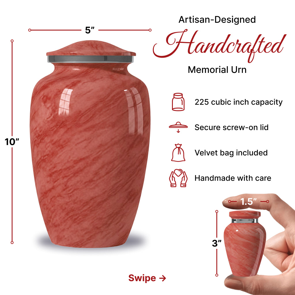 Motif Bloom Cremation Urn