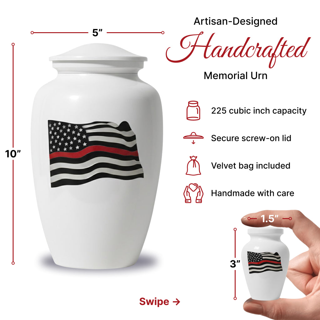 Firefighter Memorial Urn