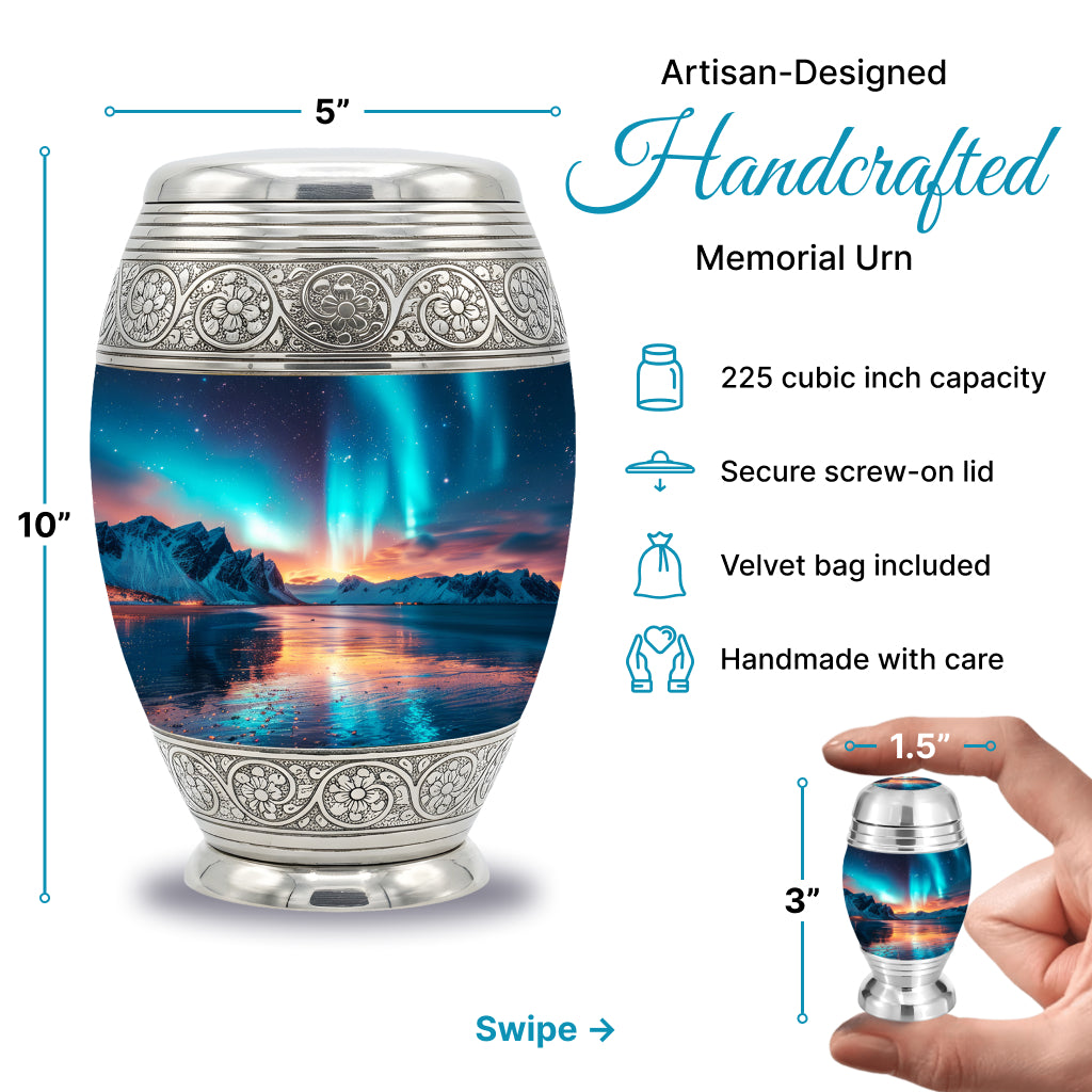 Ornate Image Urn