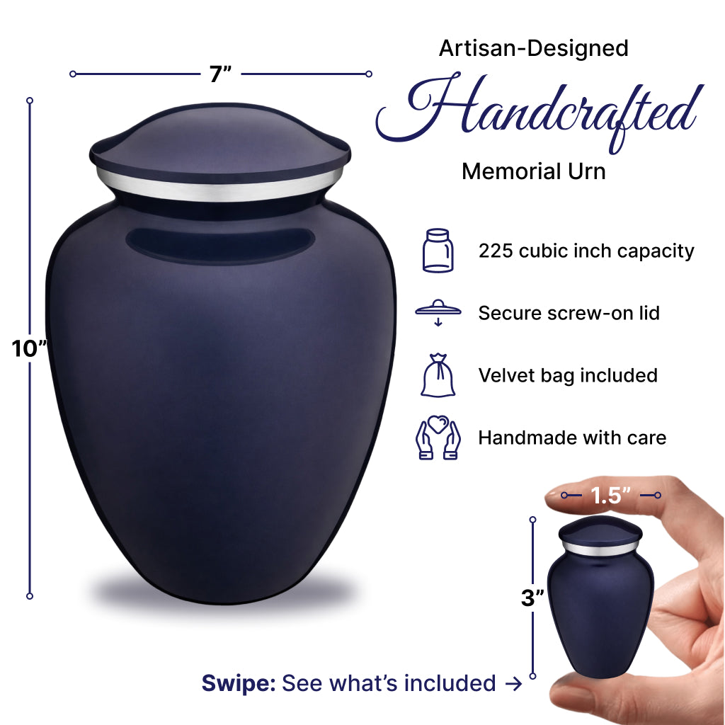 Serenity Curve Plain Urn