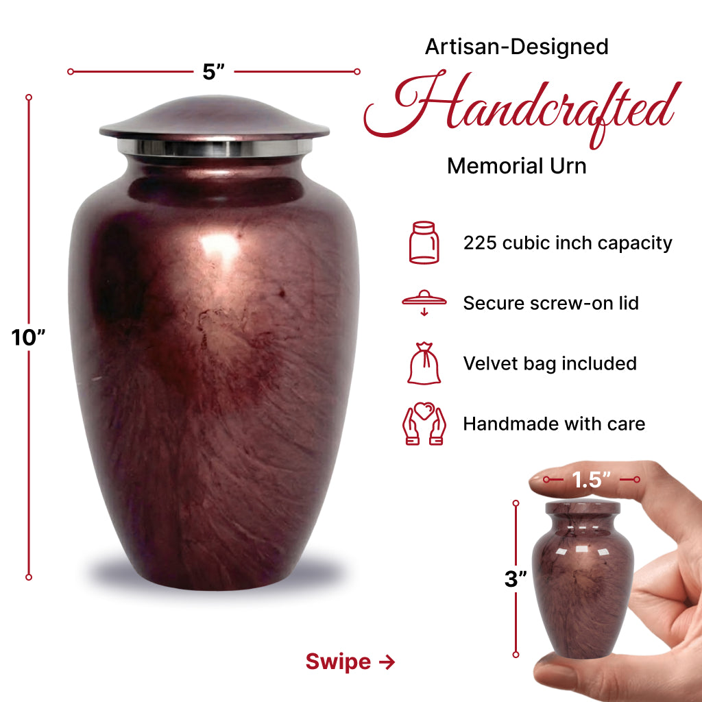 Motif Soft Feel Cremation Urn