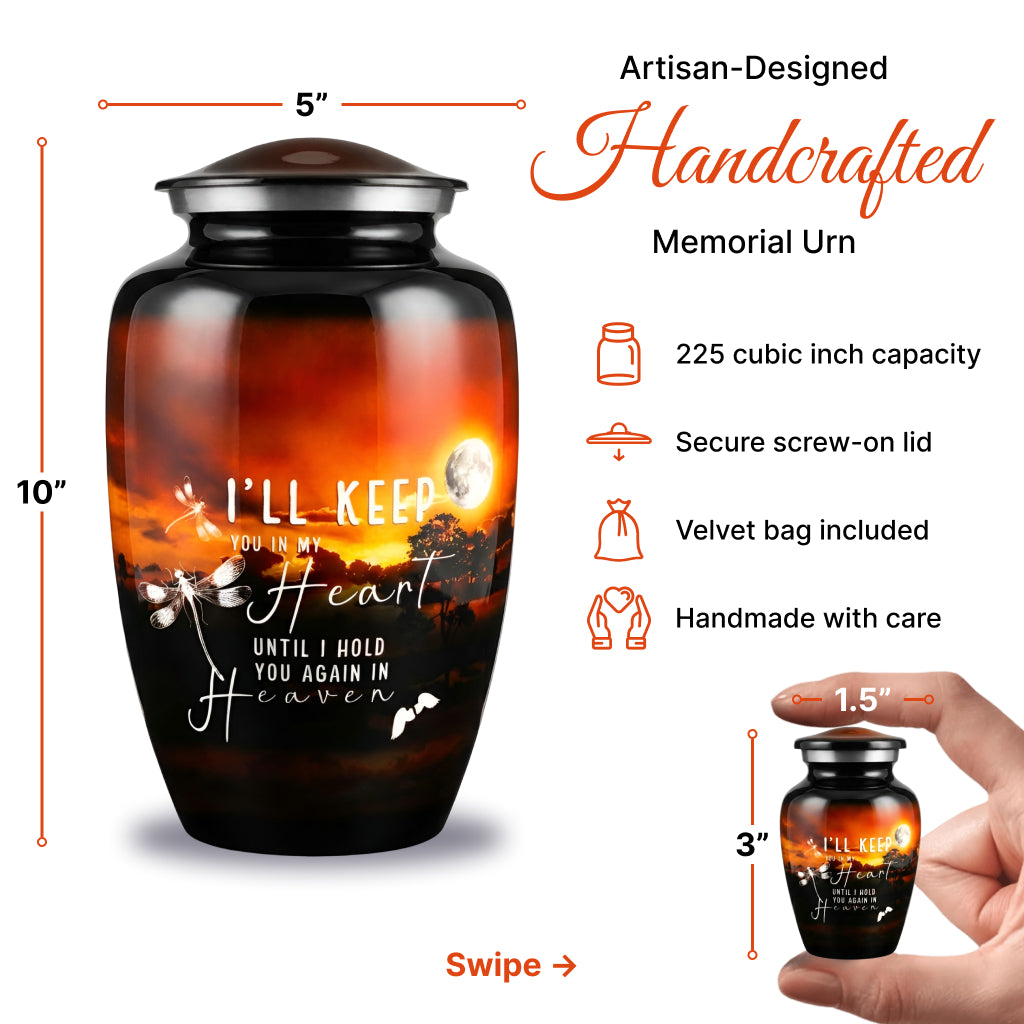 Sunset Quote Image Cremation Urn