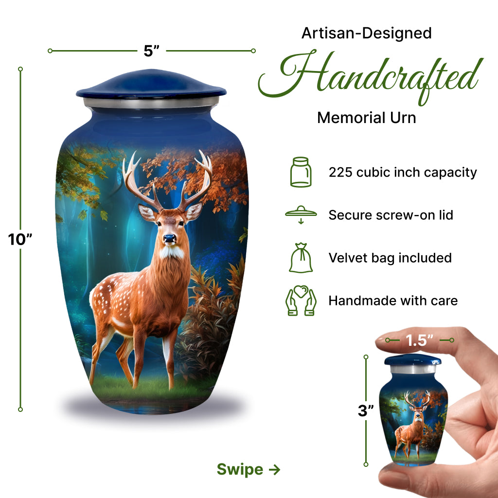 Deer Cremation Urn