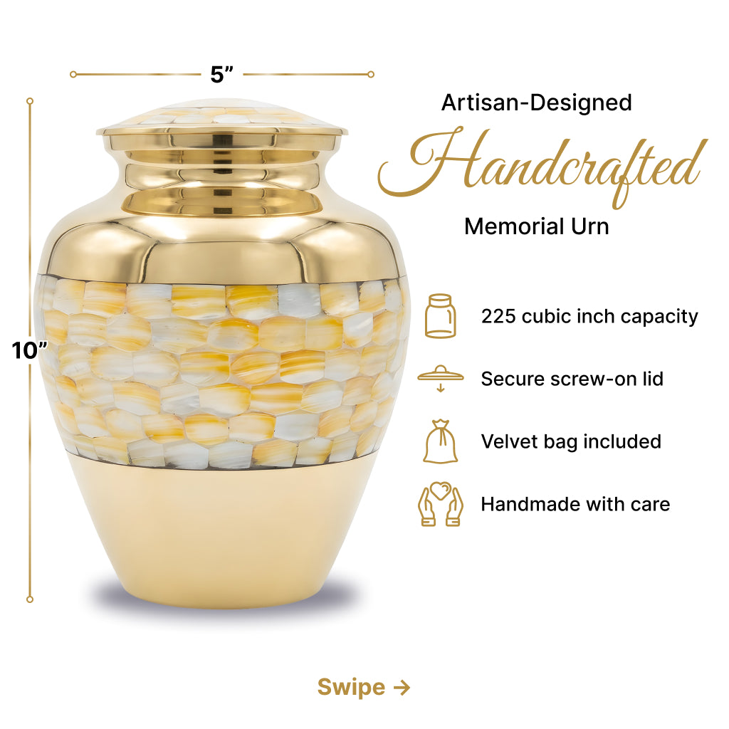 Mother of Pearl – Gold Elegance