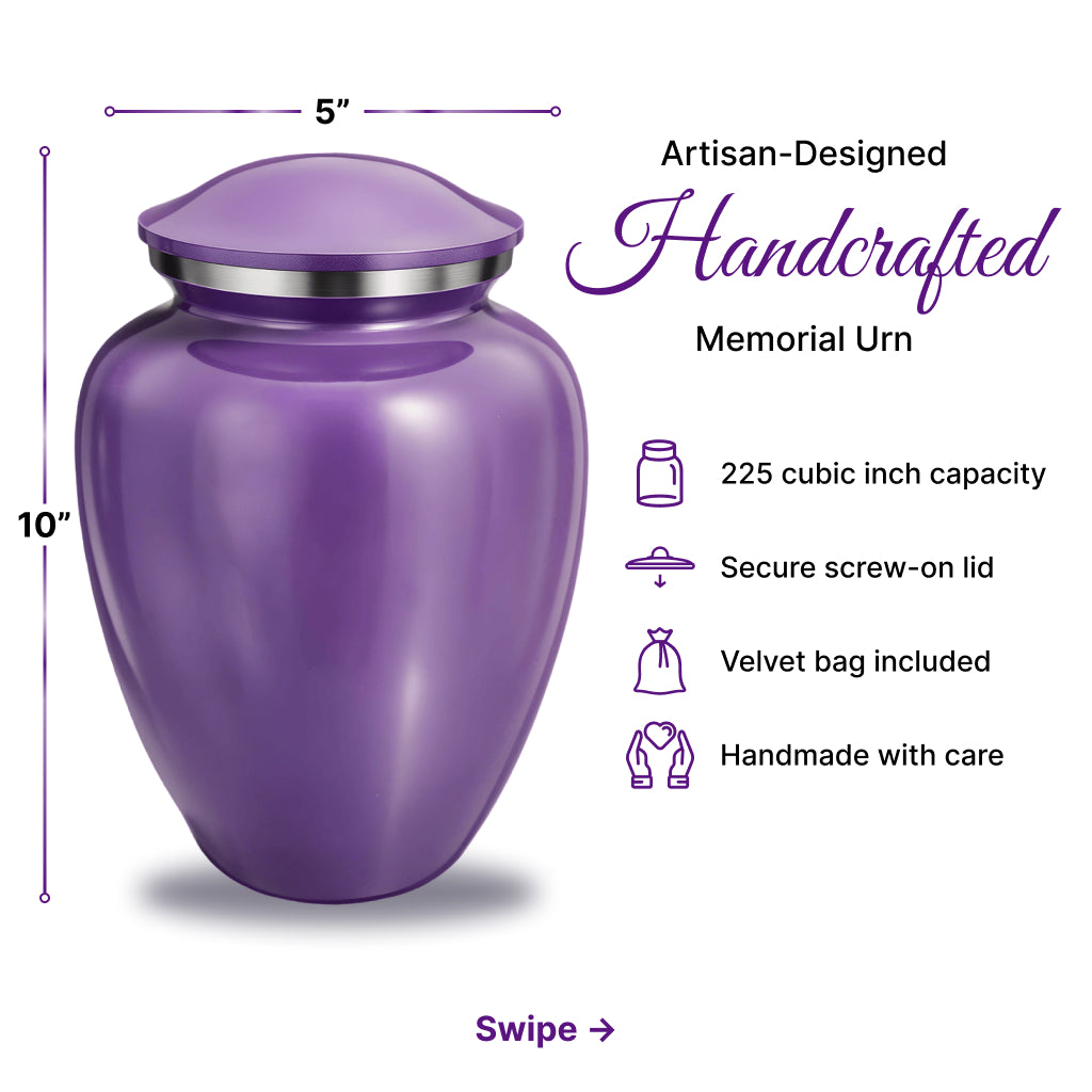 Serenity Curve Plain Urn