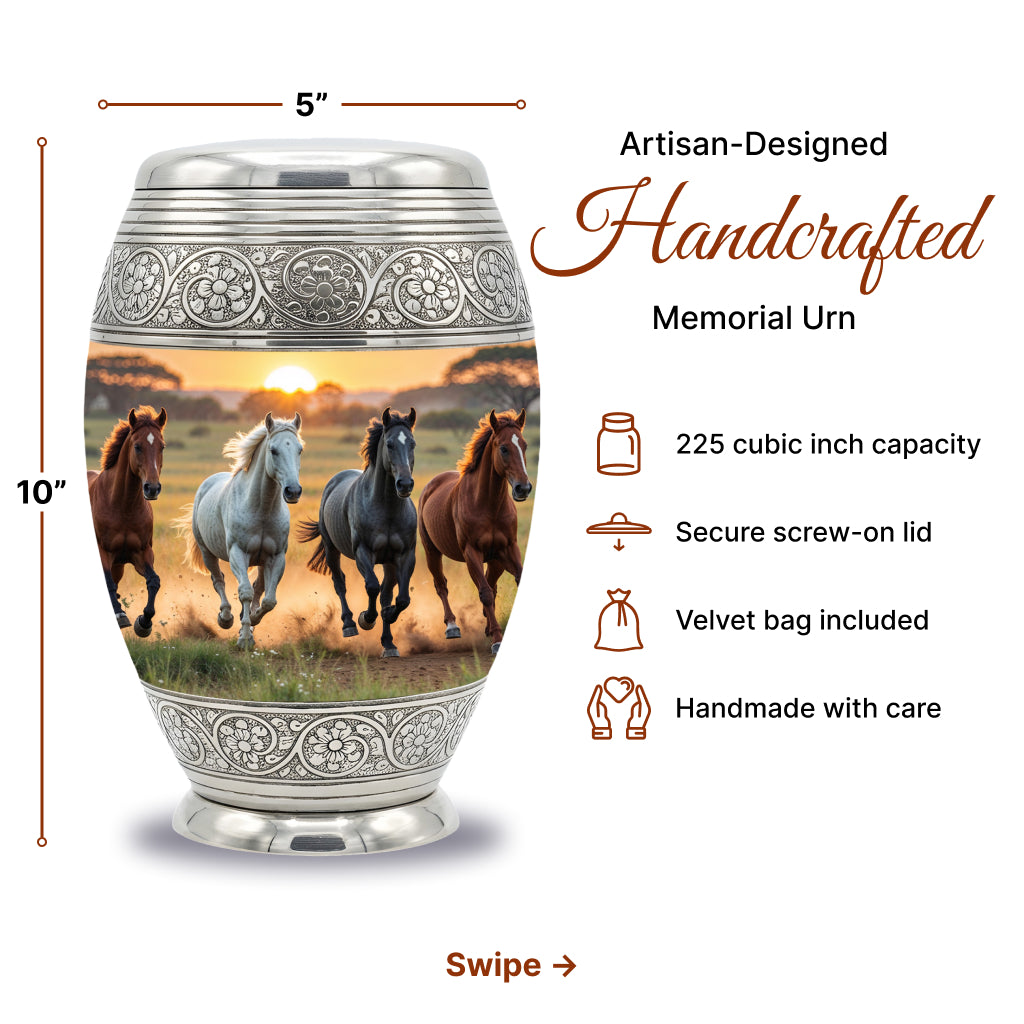 Ornate Image Urn