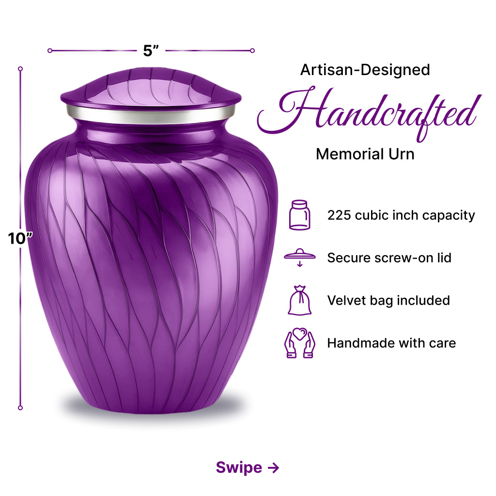 Serenity Curve Pearl Urn