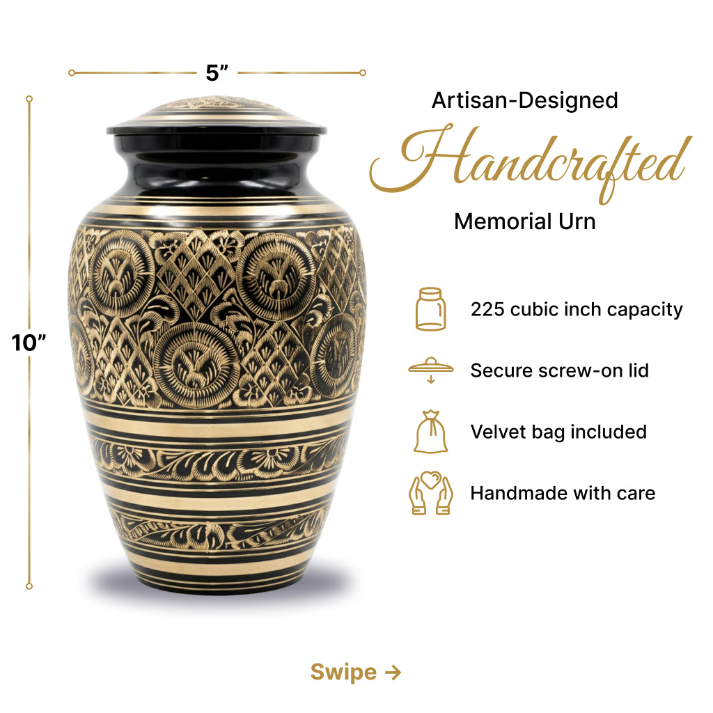 Heritage Brass Cremation Urn