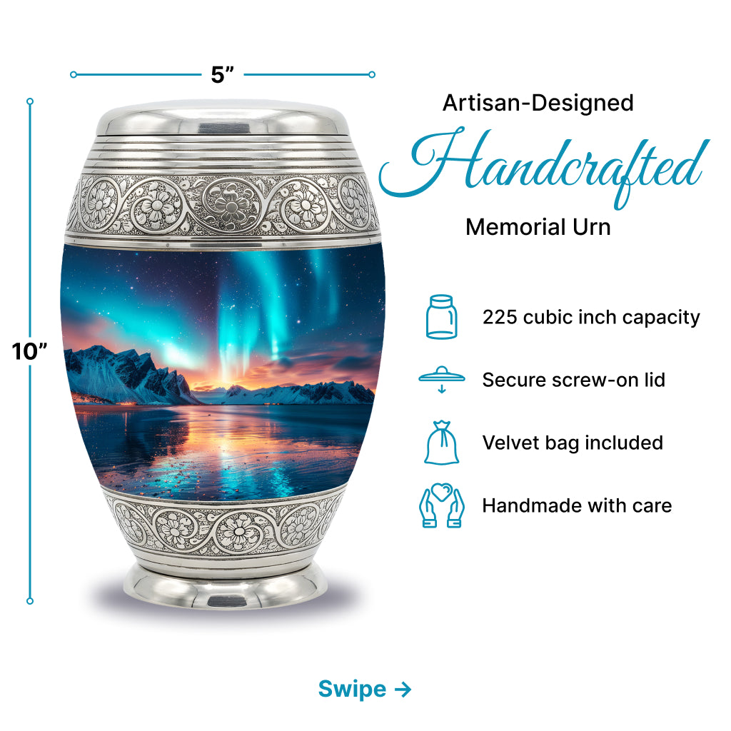 Ornate Image Urn
