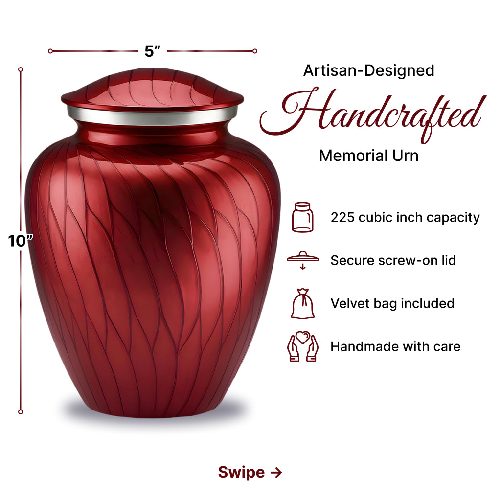 Serenity Curve Pearl Urn