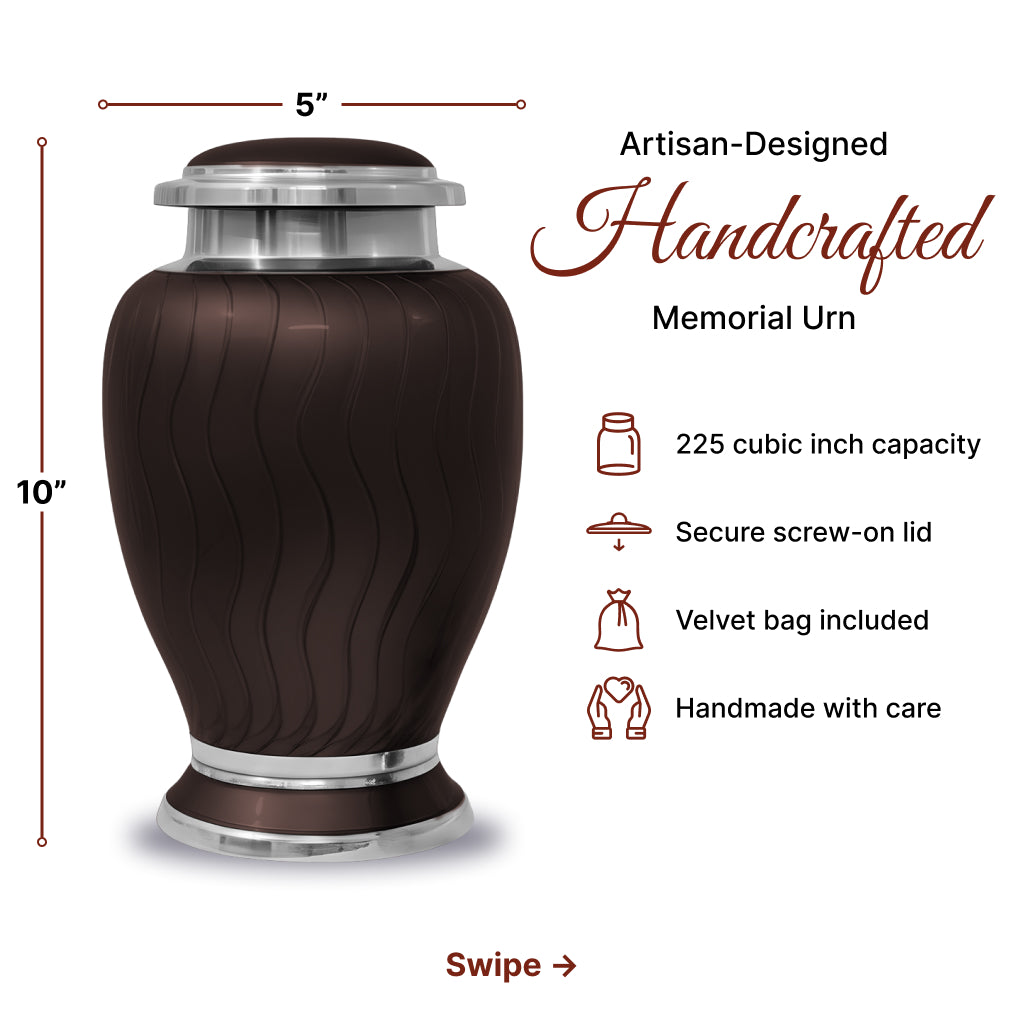 Minimalistic Hotep Cremation Urn