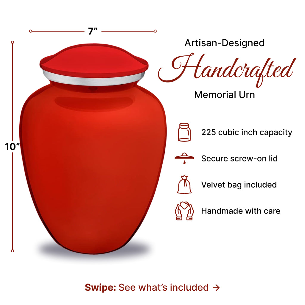 Serenity Curve Plain Urn