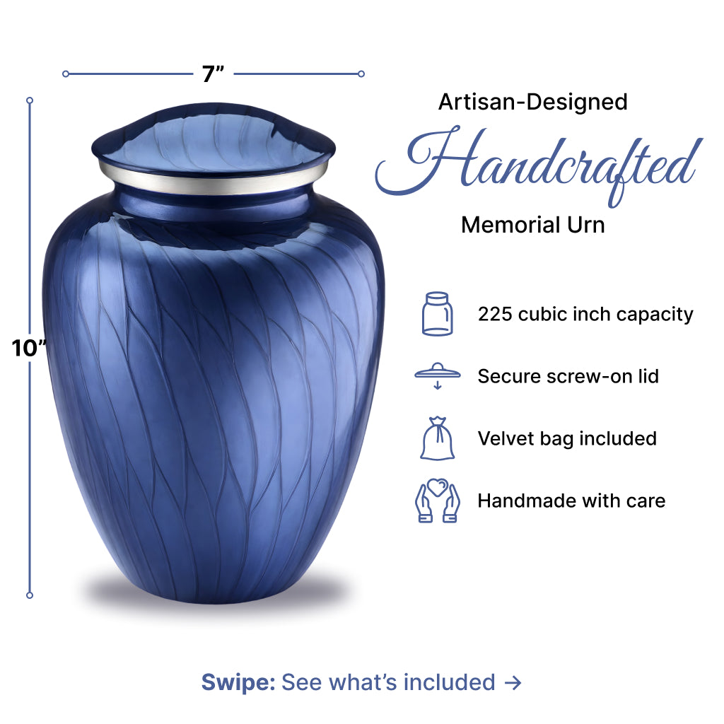 Serenity Curve Pearl Urn