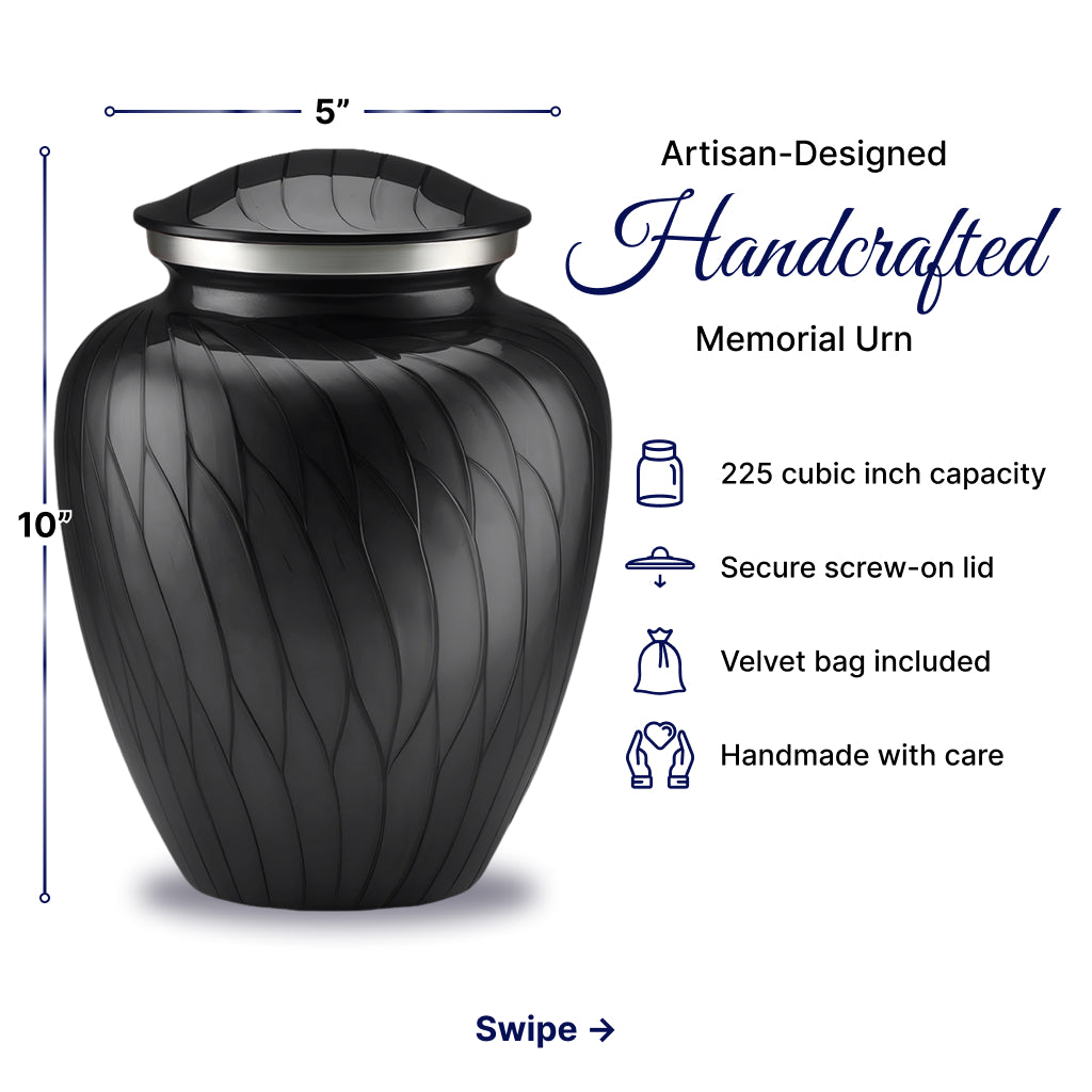 Serenity Curve Pearl Urn