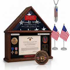 Certificate & Medal Display