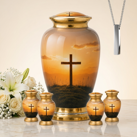 Cross Cremation Urn