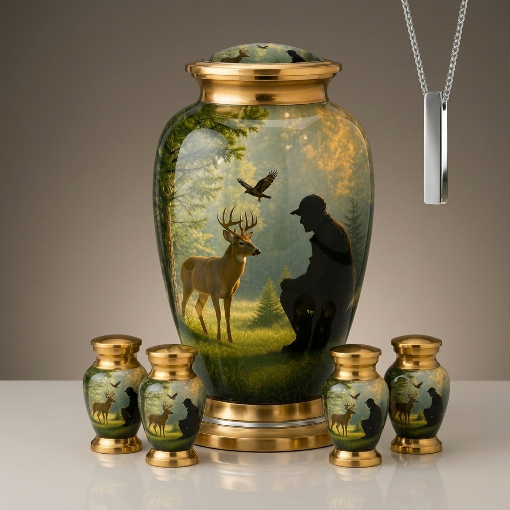 Deer Cremation Urn