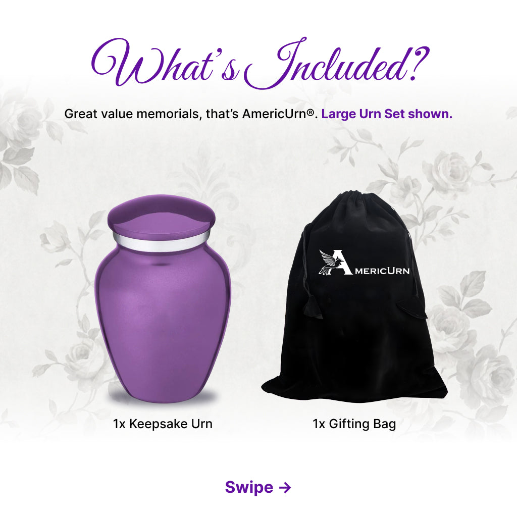 Serenity Curve Plain Urn