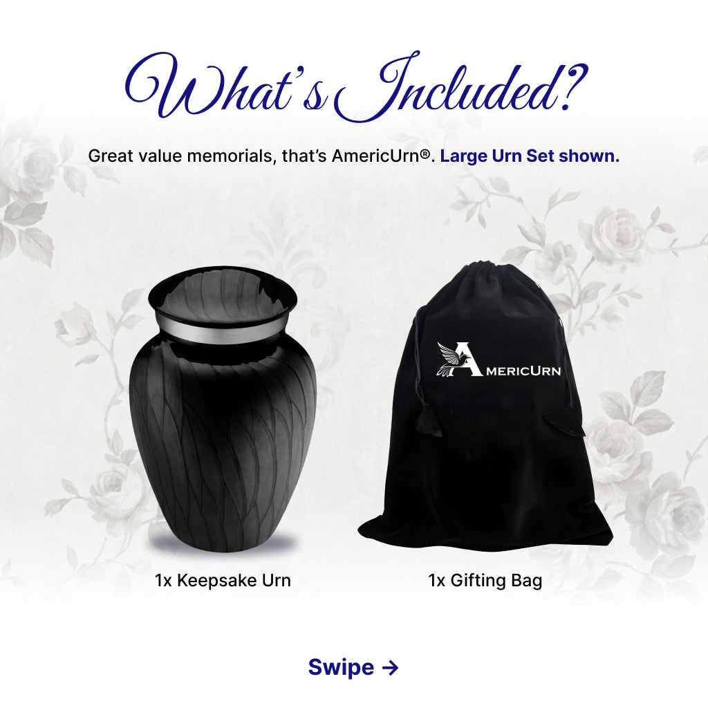 Serenity Curve Pearl Urn