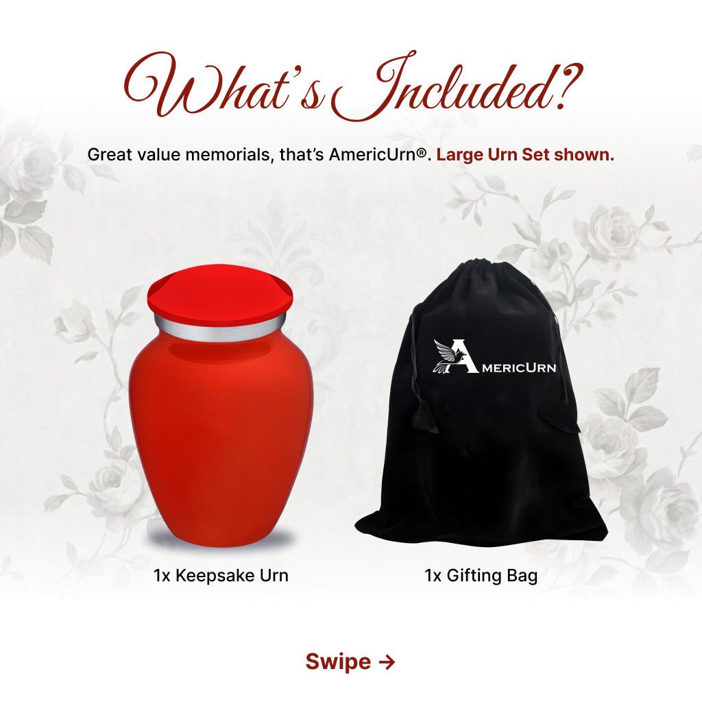 Serenity Curve Plain Urn