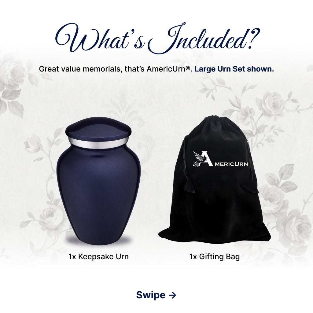 Serenity Curve Plain Urn