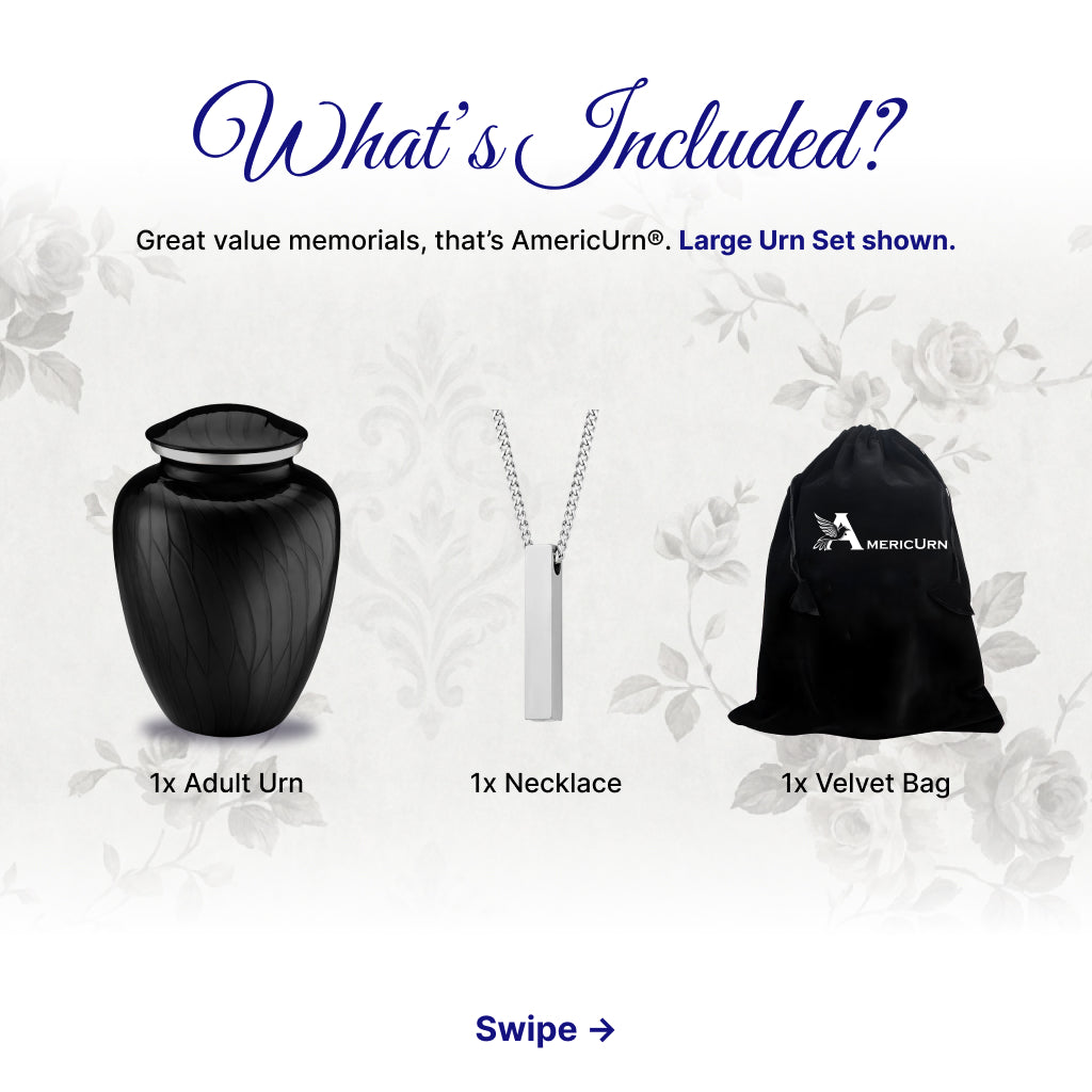 Serenity Curve Pearl Urn