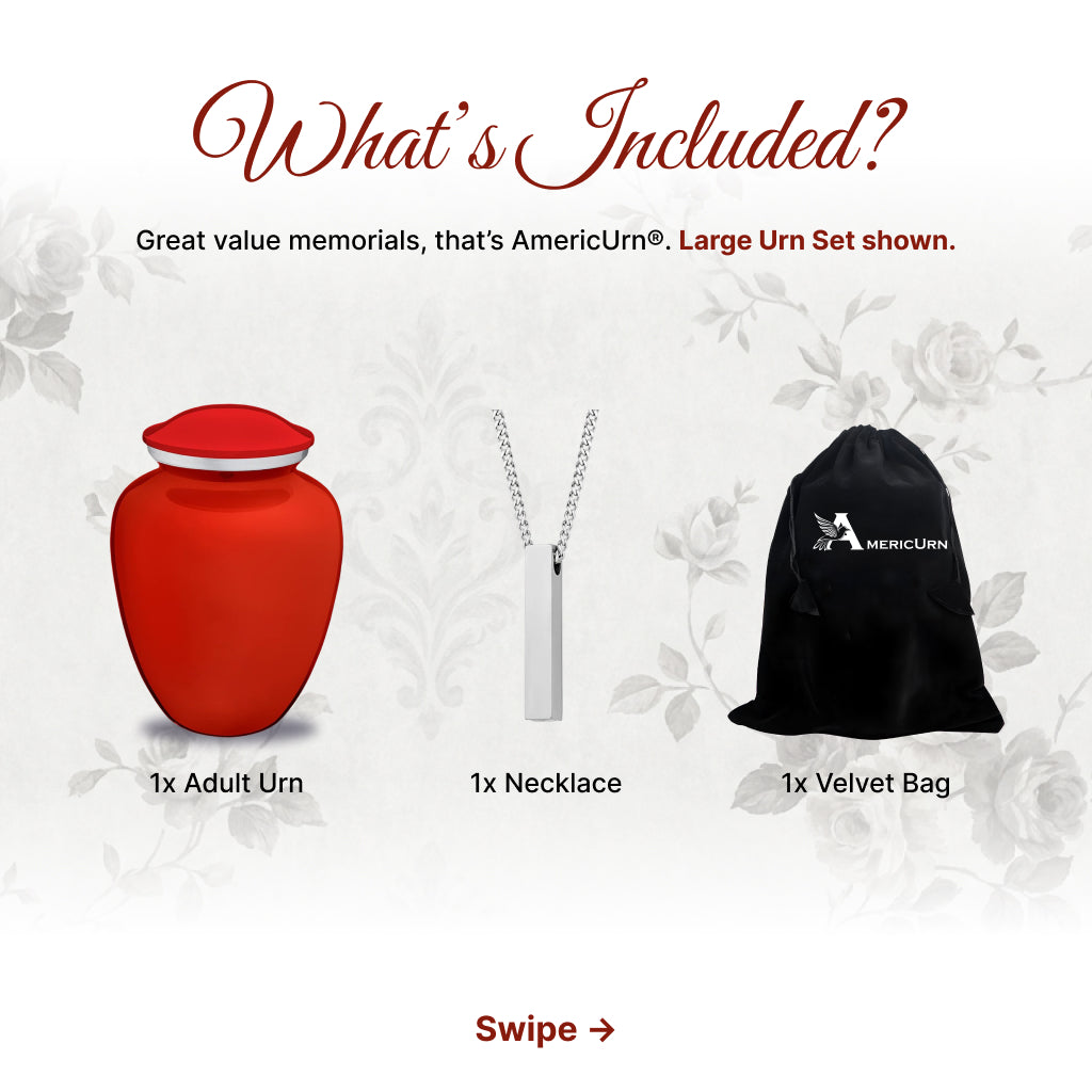 Serenity Curve Plain Urn