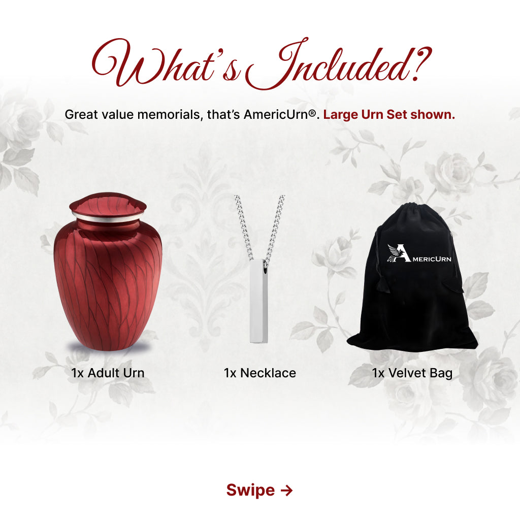 Serenity Curve Pearl Urn