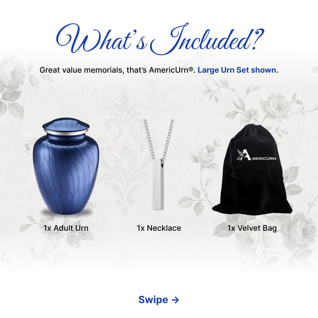 Serenity Curve Pearl Urn