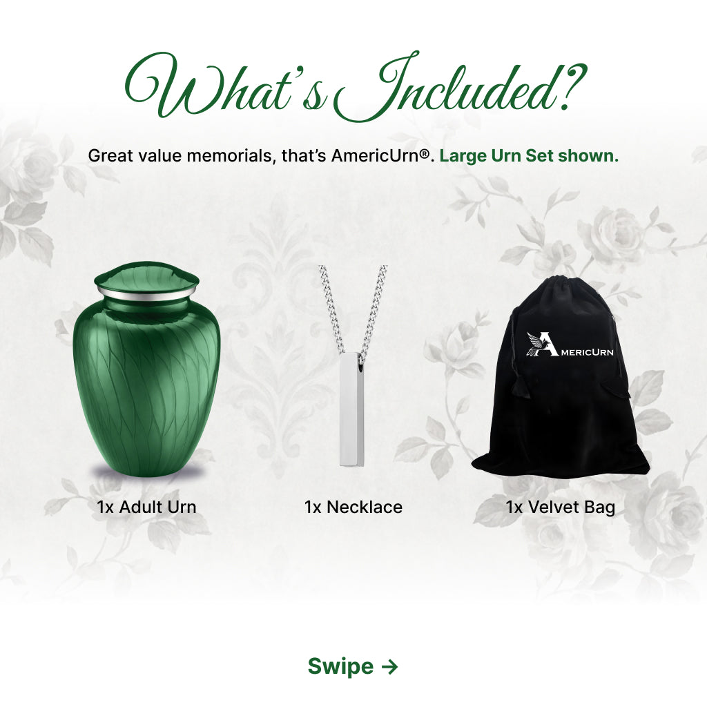 Serenity Curve Pearl Urn